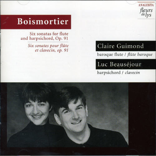 BOISMORTIER: Sonatas for Flute and Harpsichord, Op. 91
