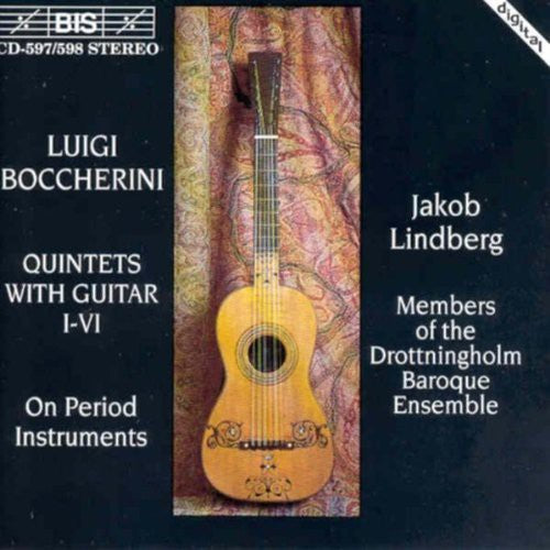 Boccherini: Quintets with Guitar I-VI / Jacob Lindberg