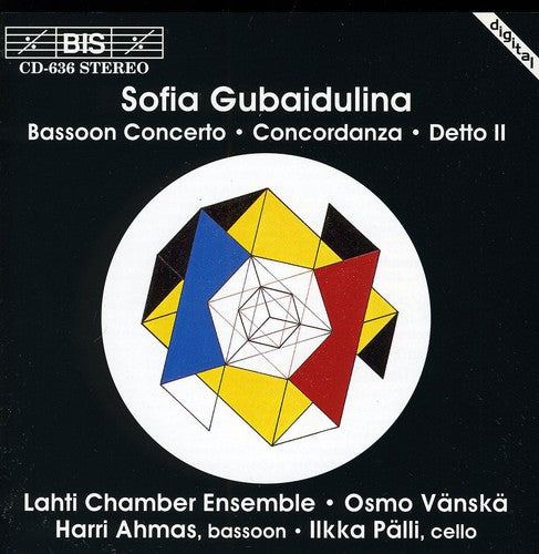 Gubaidulina: Bassoon Concerto, Etc. / Ahmas, Pälli, Vänskä