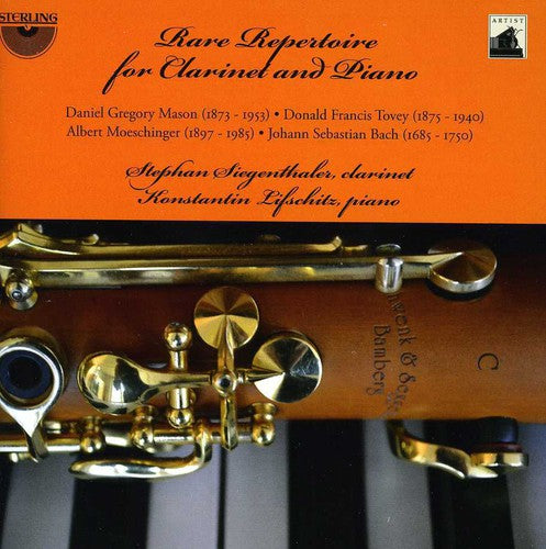 RARE REPERTOIRE FOR CLARINET &