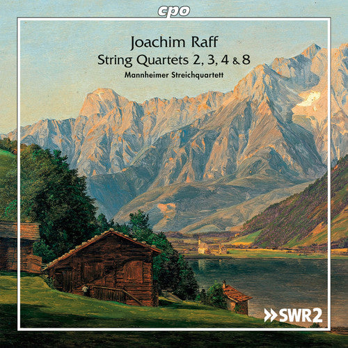 Raff: String Quartets Nos. 2, 3, 4 & 8 / Mannheim String Quartet