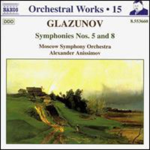 Glazunov: Orchestral Works Vol 15 / Anissimov, Moscow So