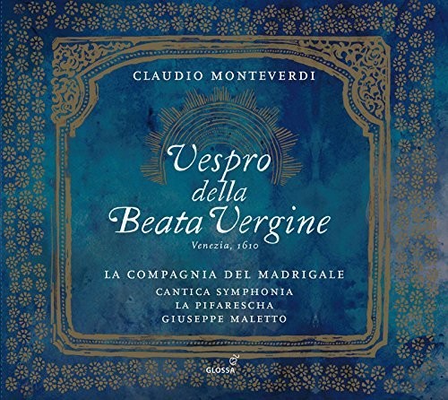 Monteverdi: Vespro Della Beata Vergine / Maletto, Cantica Symphonia