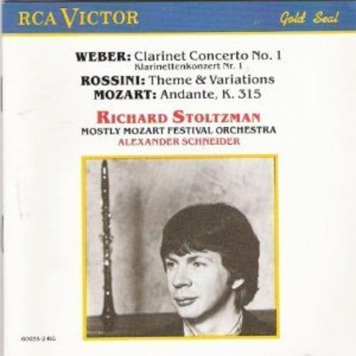 Weber: Clarinet Concerto No 1;  Rossini, Mozart / Stoltzman