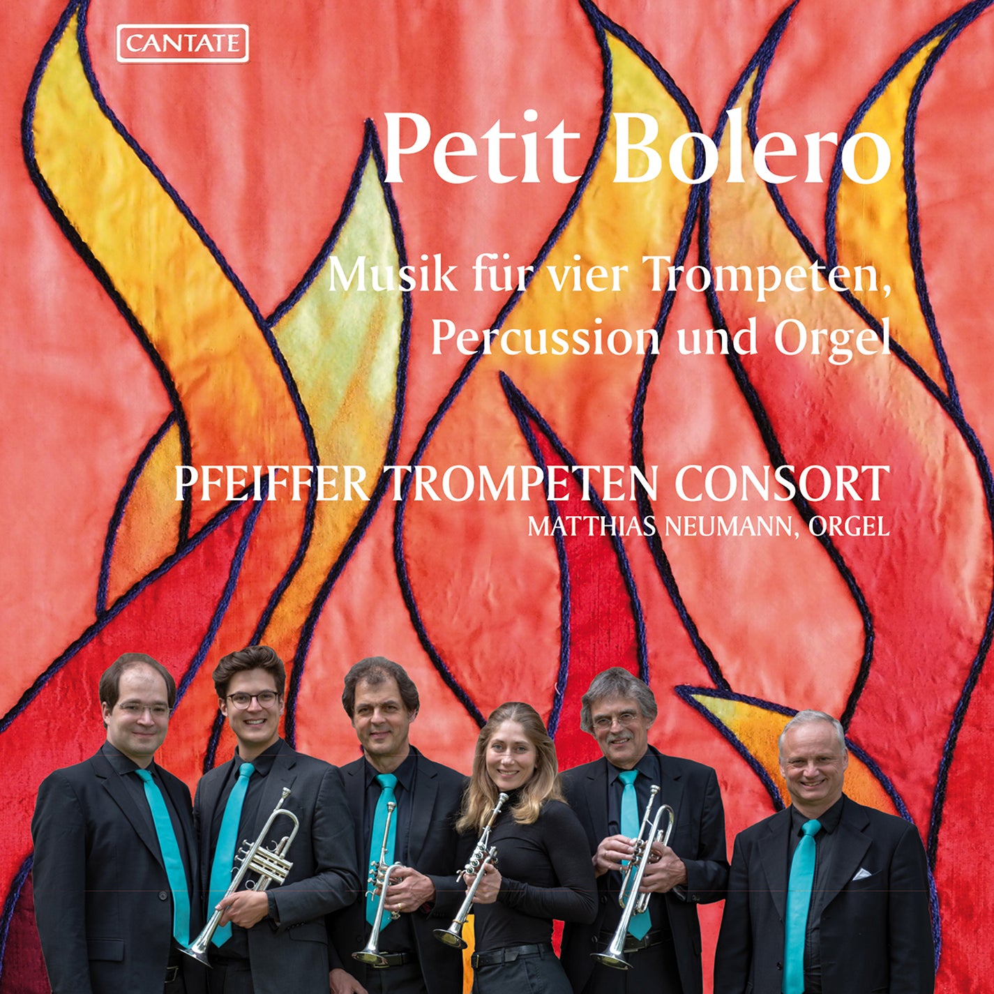 Petit Bolero - Music for Trumpets, Percussion & Organ / Pfeiffer Trumpet Consort