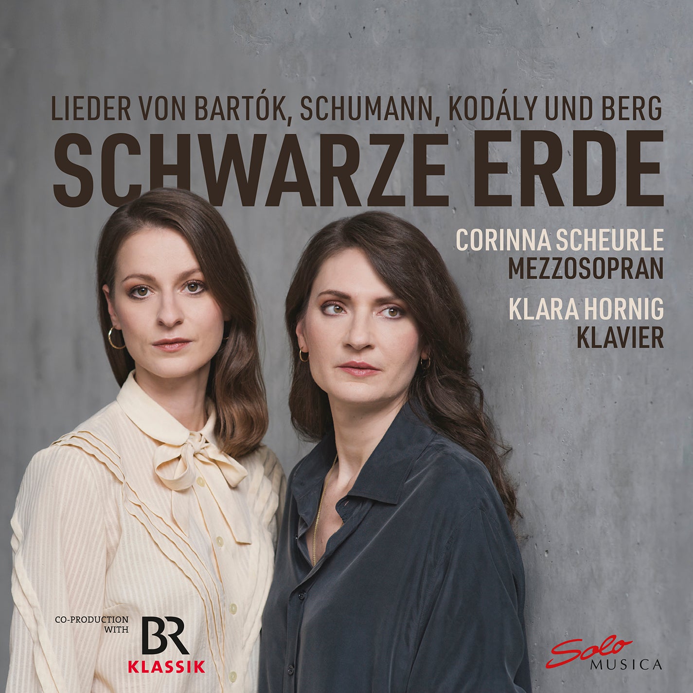 Bartók, Berg, Kodály & Schumann: Schwarze Erde - Art Songs / Scheurle, Hornig