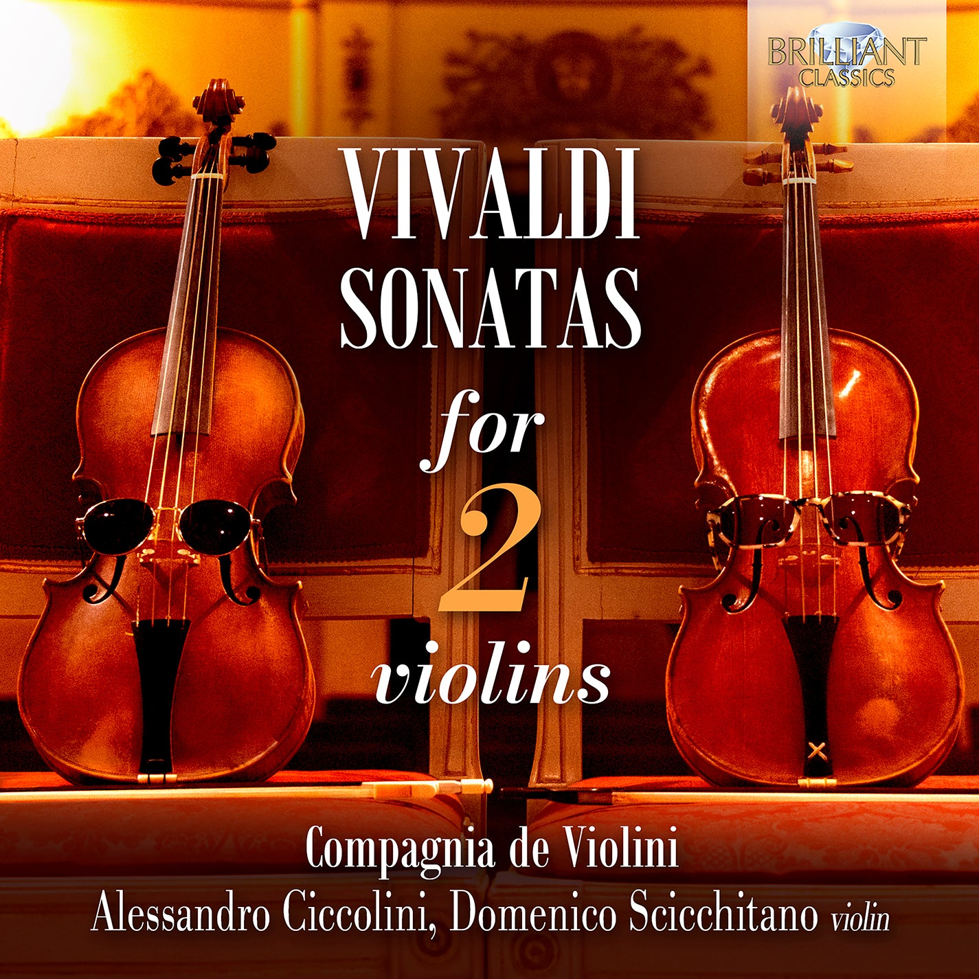 Vivaldi: Sonatas for 2 Violins / Compagnia de Violini