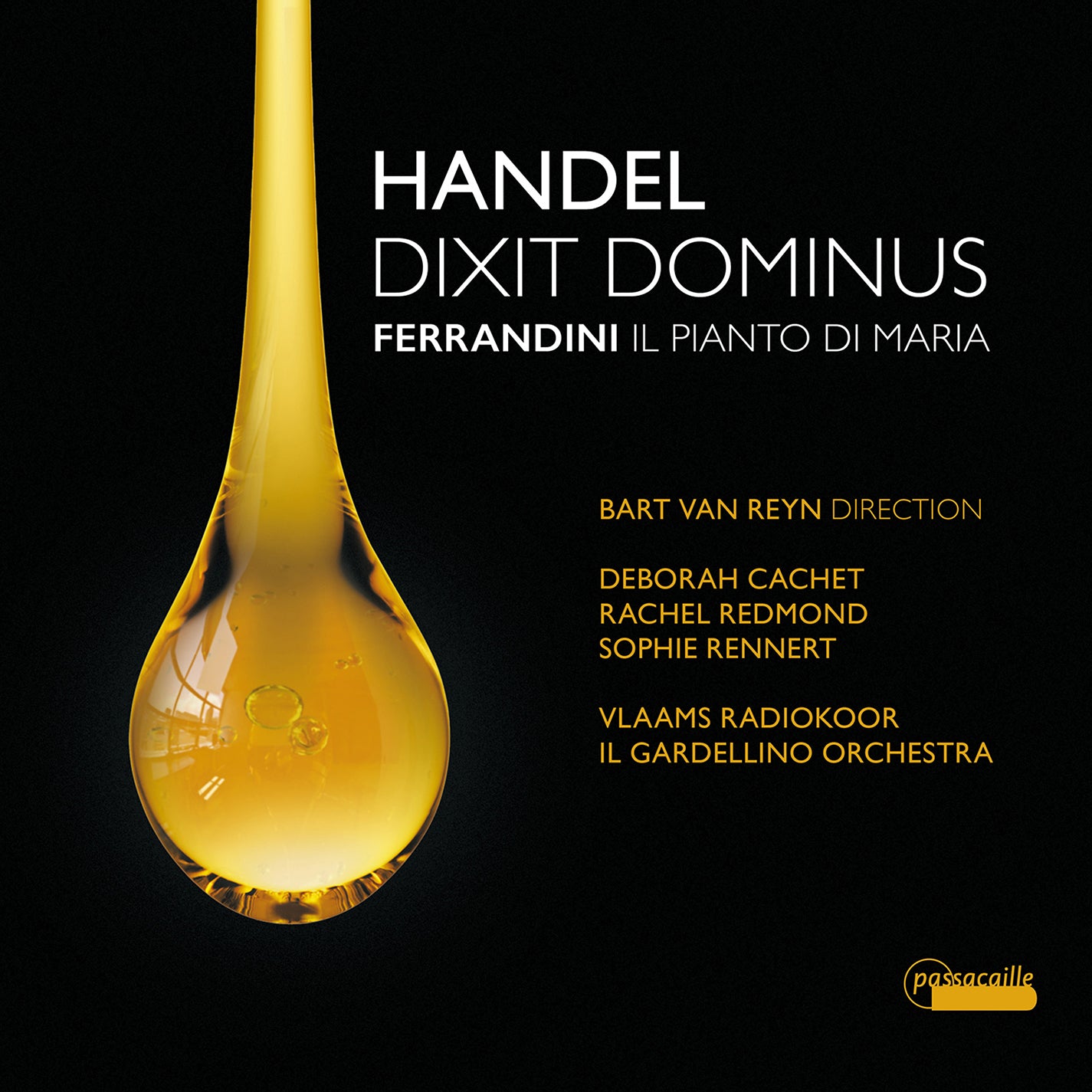 Handel: Handel Dixit Dominus; Ferrandini: Il pianto di Maria