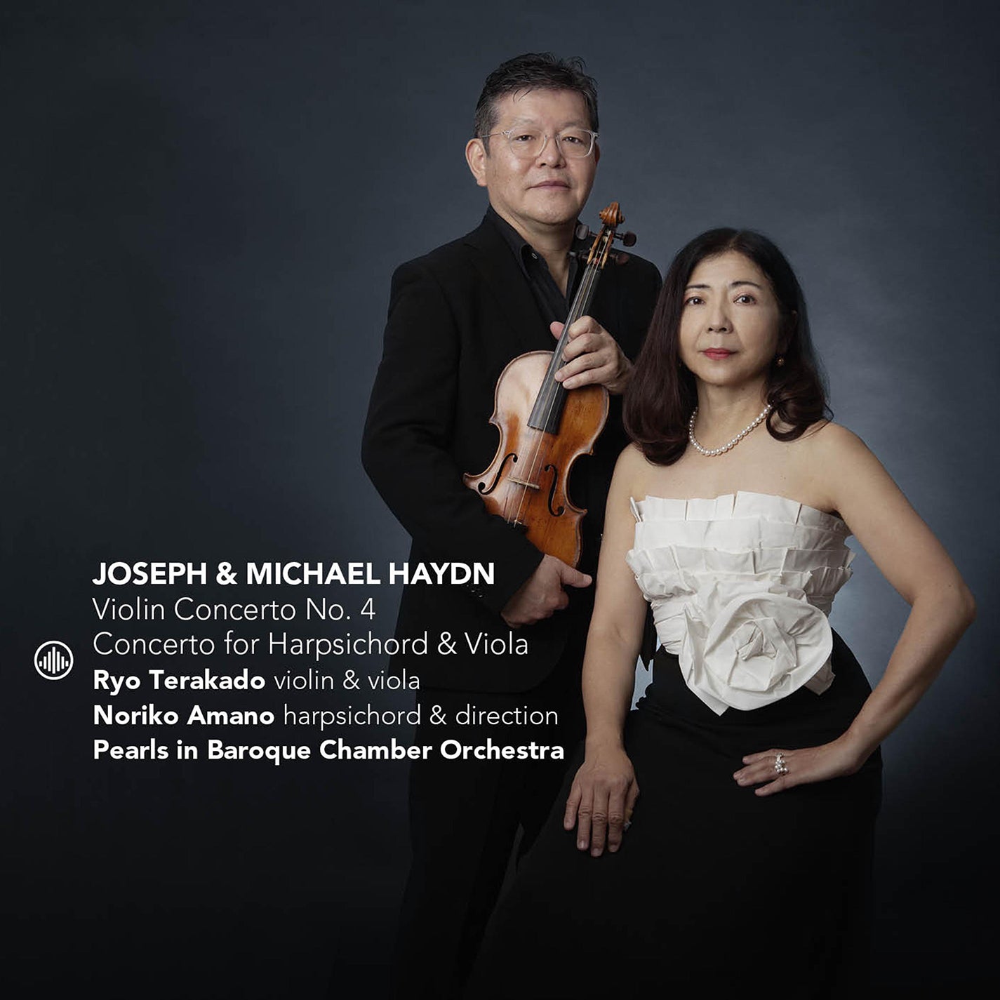 J. & M. Haydn: Concerti for Violin, Viola & Harpsichord / Terakado, Amano, Pearls in Baroque