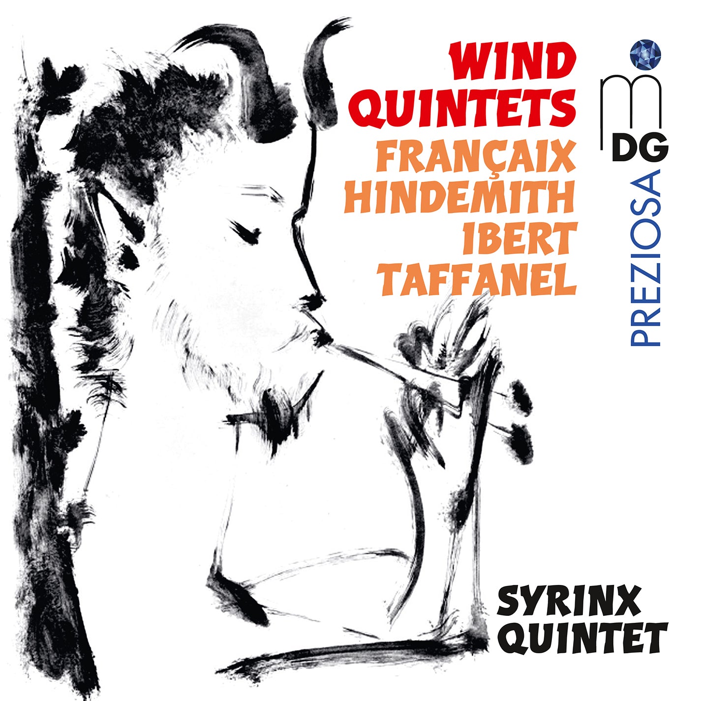 Francaix, Hindemith, Ibert, Taffanel: Wind Quintets / Syrinx Quartet
