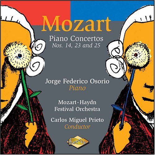 Mozart: Piano Ctos 14, 23, 25 / Osorio, Prieto