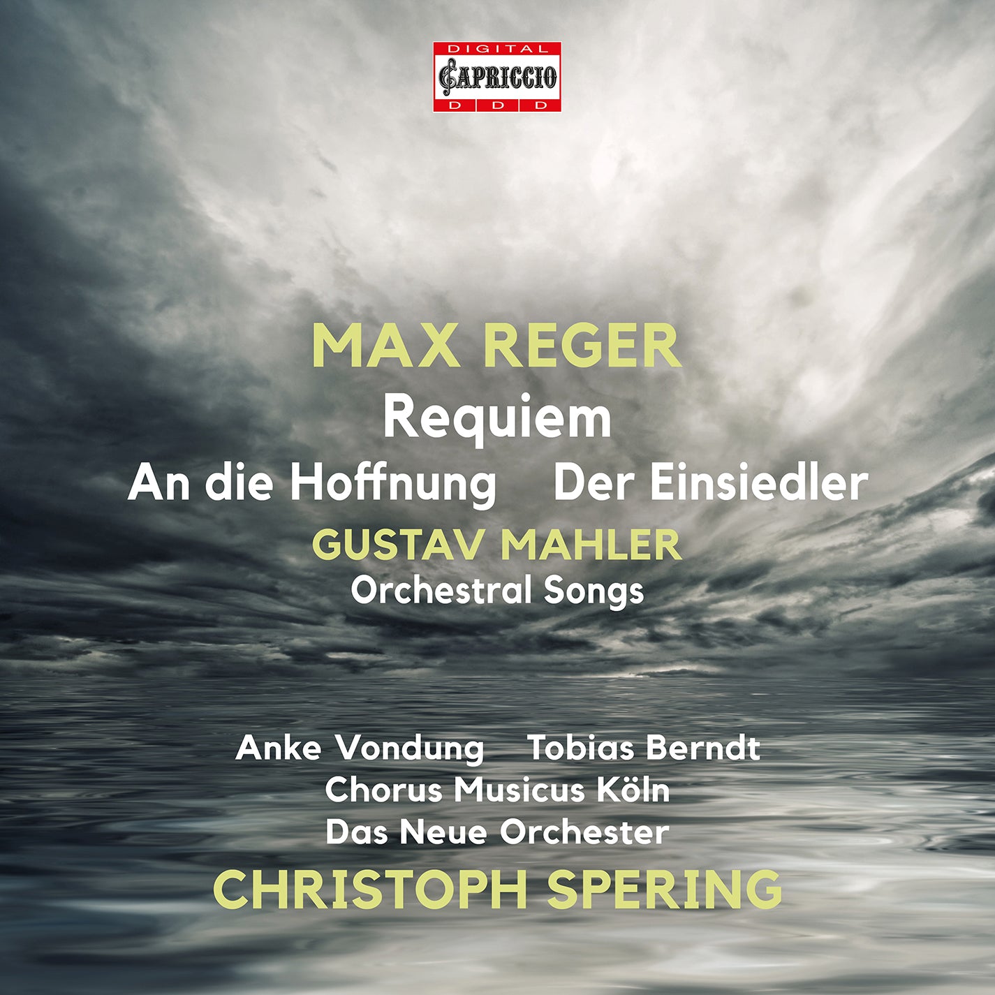 Reger: Requiem; Mahler: Orchestral Songs / Spering, Das Neue Orchester
