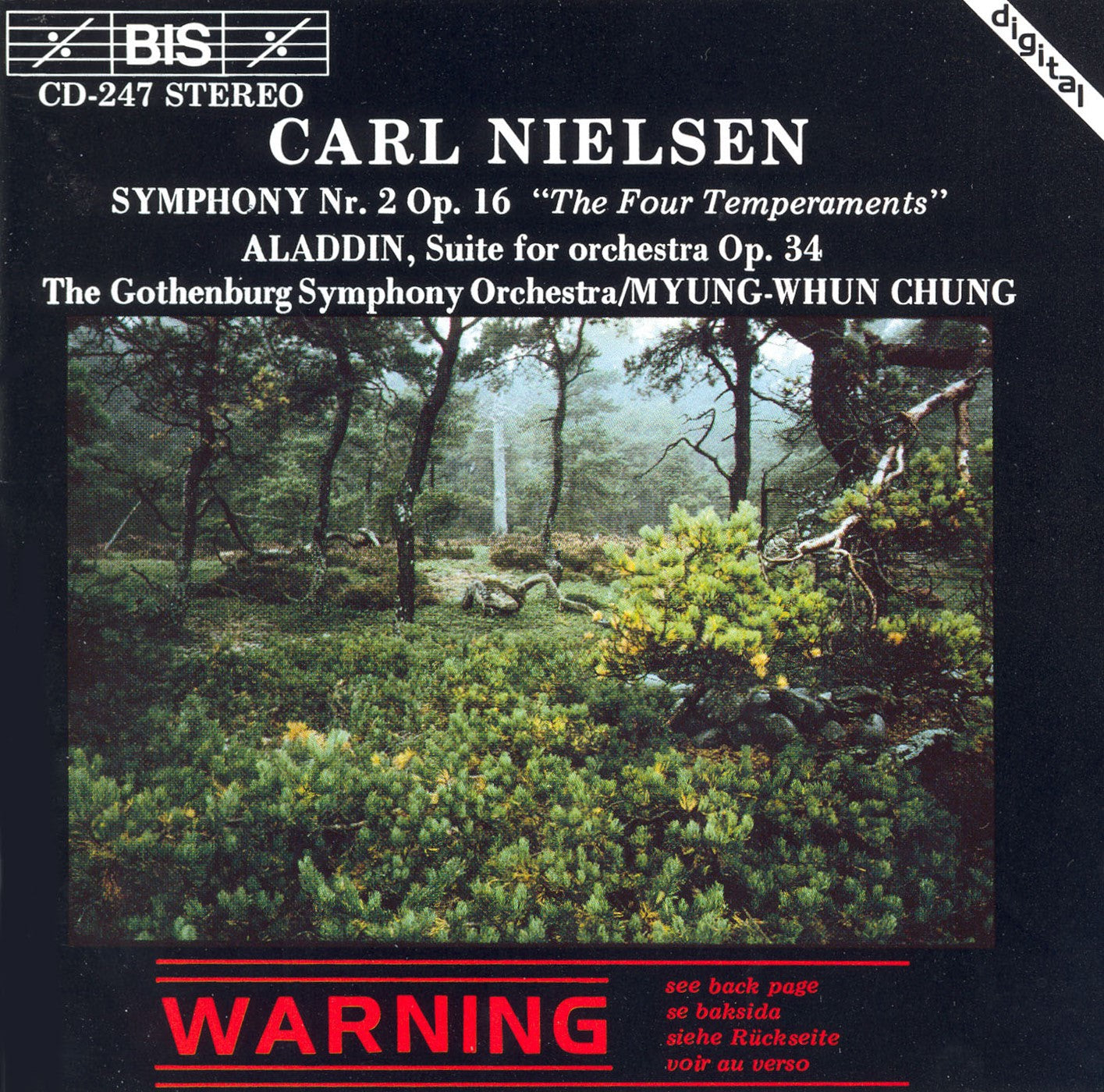 Nielsen: Symphony No 2, Etc / Chung, Gothenburg So