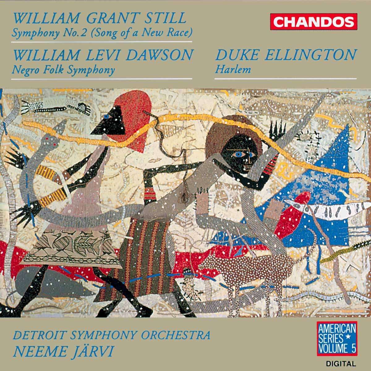 Still, Dawson & Ellington / Järvi, Detroit Symphony
