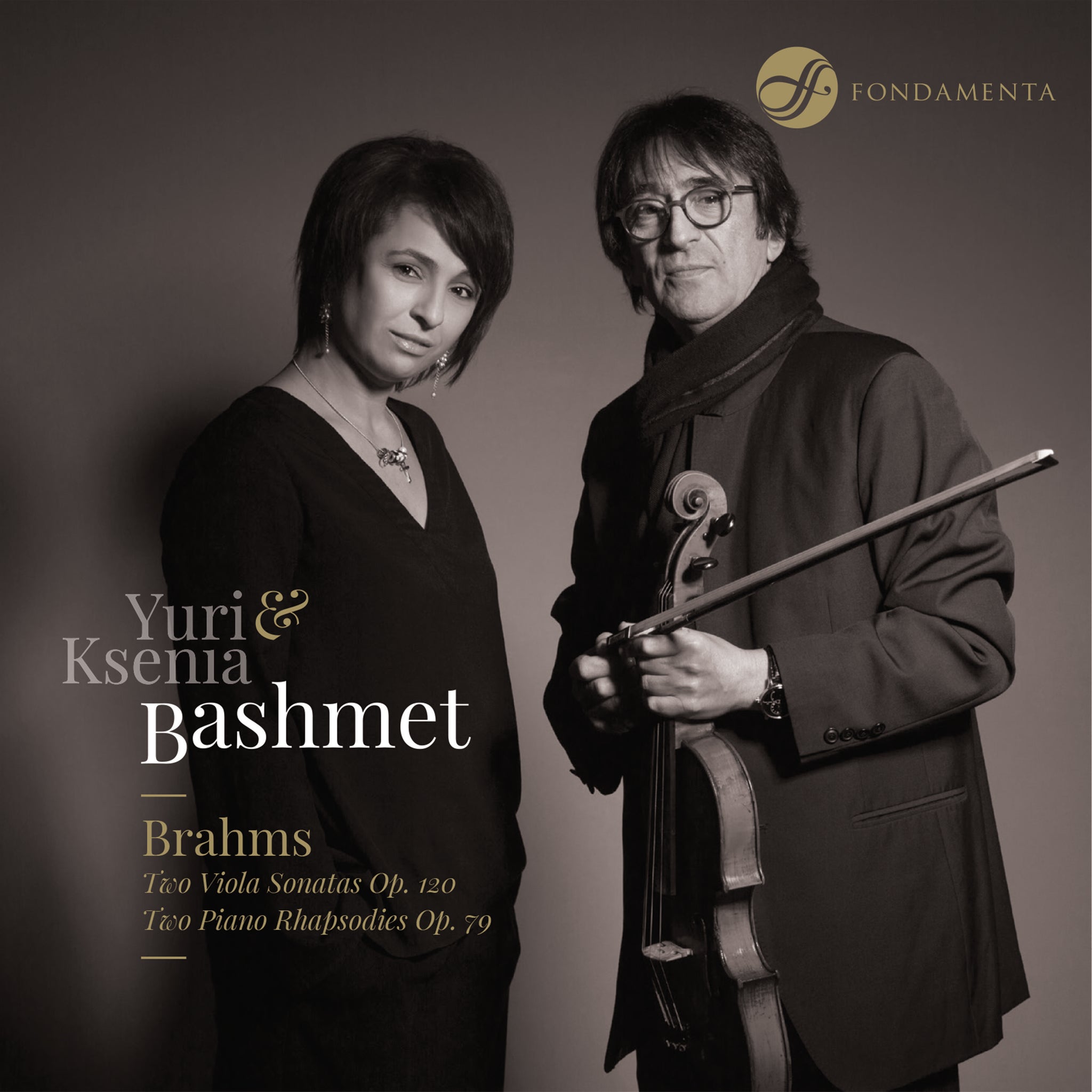 Brahms: Viola Sonatas and Rhapsodies for Piano / Yuri and Ksenia Bashmet