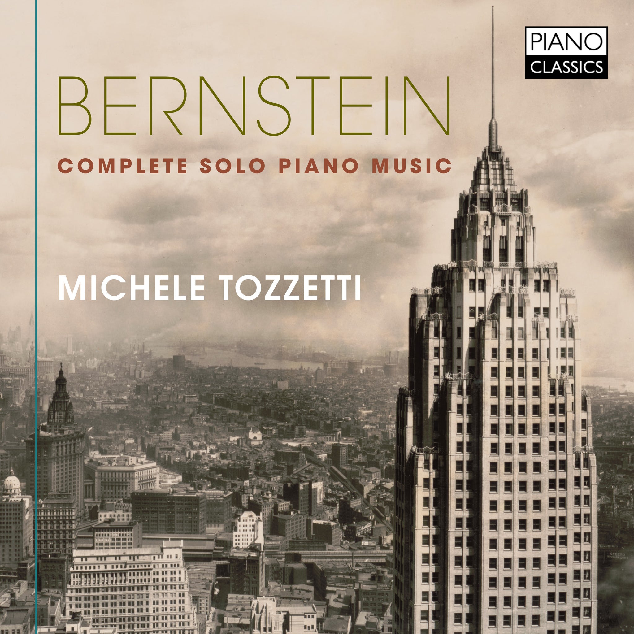 Bernstein: Complete Solo Piano Music / Tozzetti