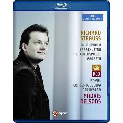 Strauss: Also sprach Zarasthustra, Macbeth & Till Eulenspiegel / Nelsons, Concertgebouw [Blu-ray]