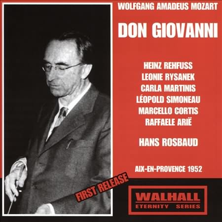 Mozart: Don Giovanni (Aix-en-provence, 1952)