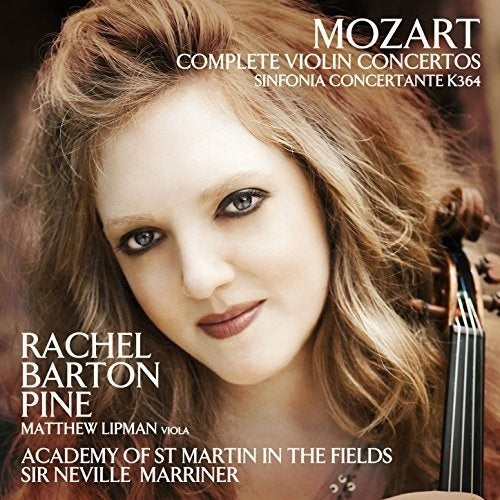 Mozart: Complete Violin Concertos, Sinfonia Concertante / Pine, Marriner, ASMF