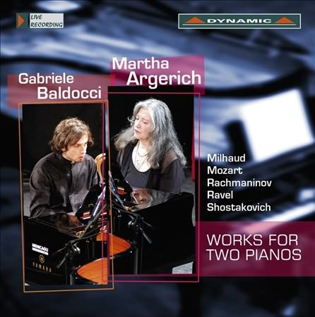 Works For Two Pianos  / Martha Argerich, Gabriele Baldocci