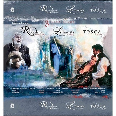 Verdi: Rigoletto & La Traviata - Puccini: Tosca / Mehta, Griffi, Orchestra Sinfonica Nizionale della RAI