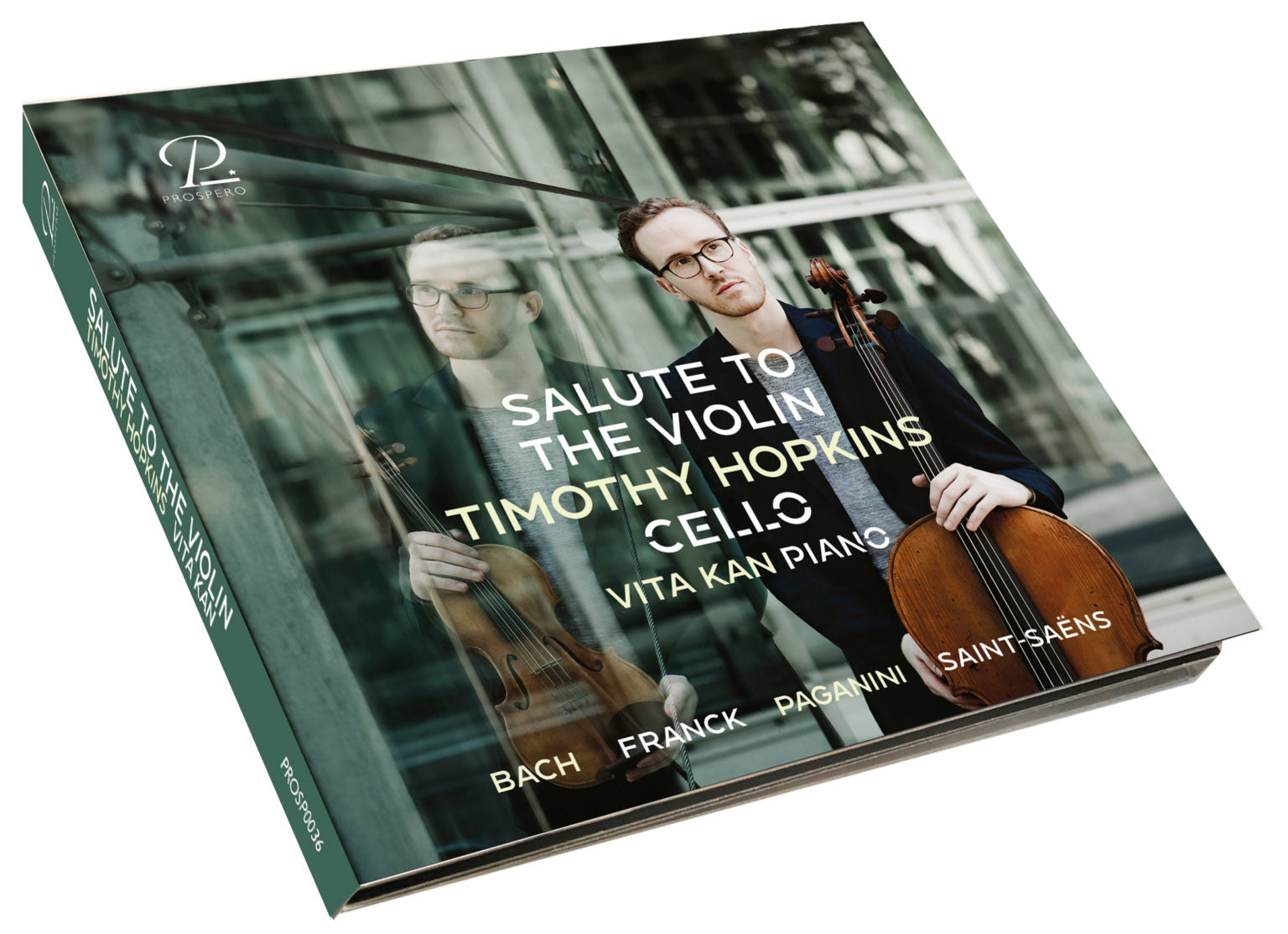 Bach, Saint-Saëns, Paganini, Franck: Salute to the Violin / Timothy Hopkins & Vita Kan