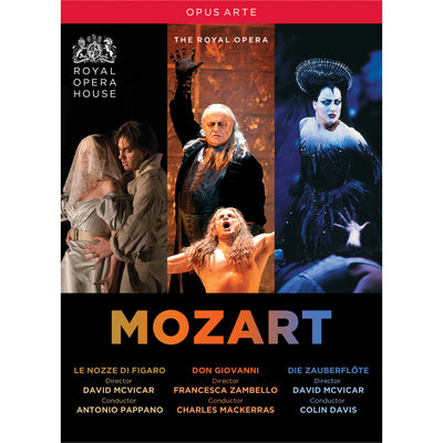Mozart: Le Nozze Di Figaro, Don Giovanni, Die Zauberflote / Royal Opera House [5-DVD Set]