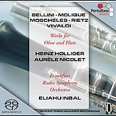 Works For Oboe And Flute / Holliger, Nicolet, Inbal, Frankfurt Radio SO