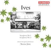 Ives: Symphonies No 1 & 2 / Järvi, Detroit SO