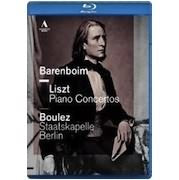 Liszt: Piano Concertos / Barenboim, Boulez, Staatskapelle Berlin [blu-ray]