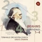 Brahms: Symphonies No 1-4 / Zinman, Tonhalle Orchestra Zurich