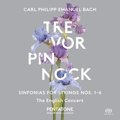 C. P. E. Bach: Sinfonias for Strings Nos. 1-6 / Pinnock, English Concert