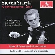 Steven Staryk: A Retrospective, Vol. 1 - Violin Concertos
