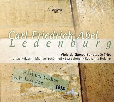 Abel: Ledenburg – Viola da Gamba Sonatas & Trios / Fritzsch