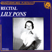 Lily Pons Recital