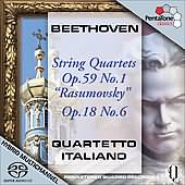 Beethoven: String Quartets No 6 & 7 / Quartetto Italiano