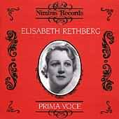 Prima Voce - Elisabeth Rethberg