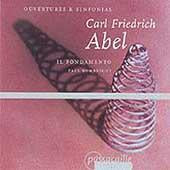 C. F. Abel: Overtures, Sinfonias / Dombrecht, Il Fondamento