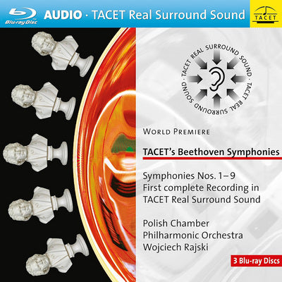 Beethoven: Symphonies Nos. 1-9 / Rajski, Polish Chamber Philharmonic [Blu-ray Audio]