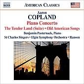 American Classics - Copland: The Tender Land Suite, Piano Concerto, Etc / Pasternack, Hanson