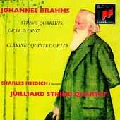 Brahms: String Quartets, Clarinet Quintet / Juilliard Quartet, Neidich