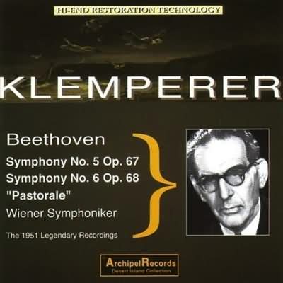 Beethoven: Symphonies Nos 5 & 6 / Klemperer, Vienna Symphony Orchestra