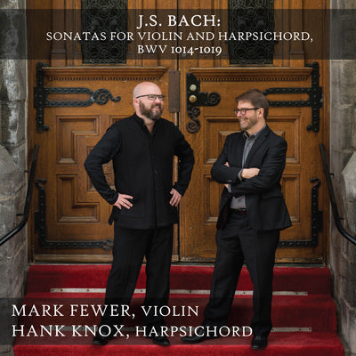 Bach: Sonatas for Violin & Harpsichord / Fewer, Knox