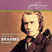 Brahms: Serenades No 1 & 2 / McGegan, Philharmonia Baroque