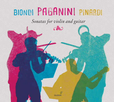 Paganini: Sonatas for Violin & Guitar / Biondi, Pinardi