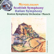 Mendelssohn: Scottish & Italian Symphonies / Munch, Bso