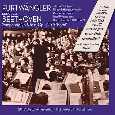 Beethoven: Symphony no 9 "Choral" / Wilhelm Furtwangler, Berlin Philharmonic
