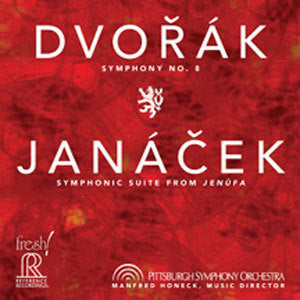 Dvorak: Symphony No 8 - Janacek: Jenufa Suite / Honeck, Pittsburgh Symphony