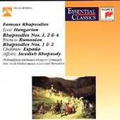 Famous Rhapsodies - Liszt, Enescu, Chabrier, Alfvén /Ormandy