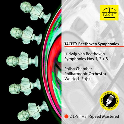 Beethoven: Symphonies Nos. 1, 2 & 8 / Rajski, Polish Chamber Philharmonic [Vinyl]